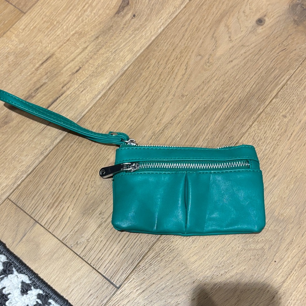 Teal Wristlet Clutch